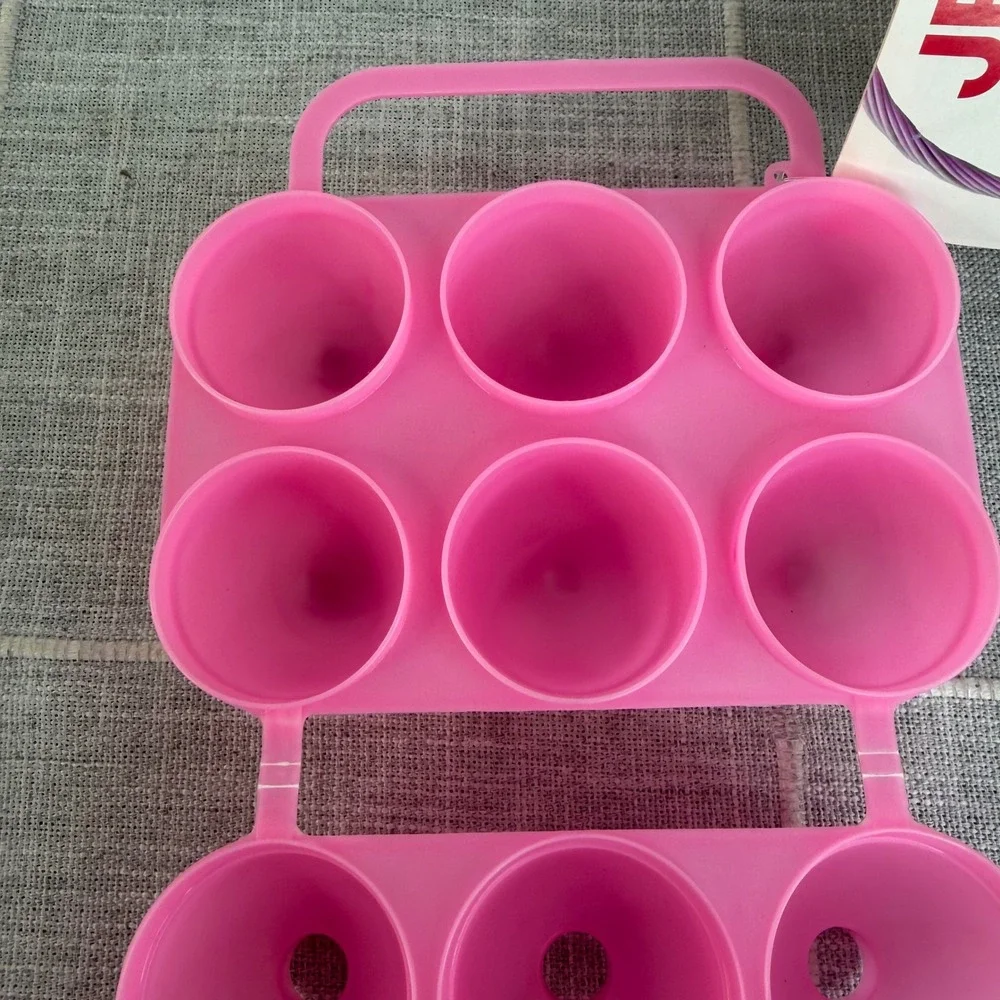 Jell O Jiggler Egg Mold‎ Pink Smooth NEW Jell-o